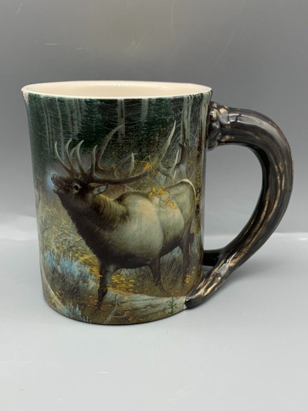 Wild Wings Master of Intimidation Elk by Michael Sieve Coffee Mug Cup